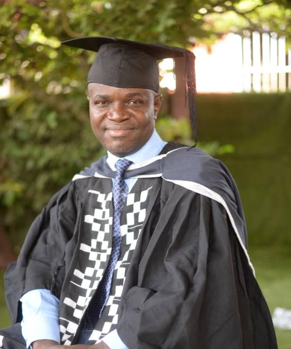 Felix Owusu _graduation picture