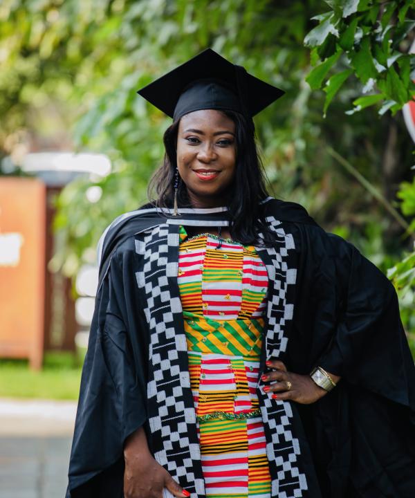 Roselyn Fiagbe _graduation picture