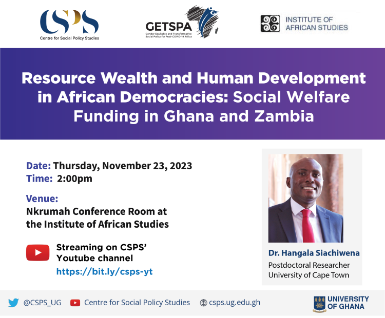 Resource Wealth and Human Development in African Democracies: Social Welfare Funding in Ghana and Zambia_Image
